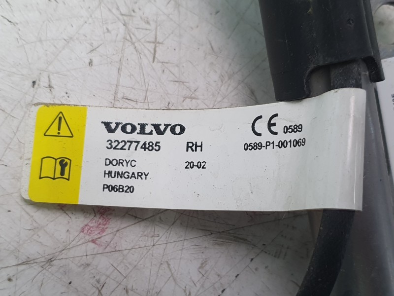 Recambio de bisagra capo derecha para volvo s60 iii (224) t5 referencia OEM IAM 32277485  