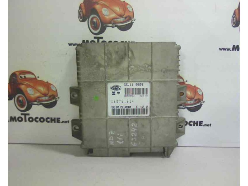 Recambio de centralita motor uce para peugeot 106 (s1) 1.1 referencia OEM IAM 9610191080 G6110B01 16078014