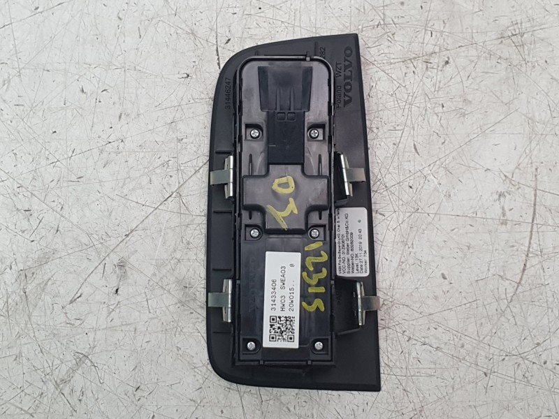 Recambio de mando elevalunas delantero izquierdo para volvo s60 iii (224) t5 referencia OEM IAM 31433406  EWSVV010 ,