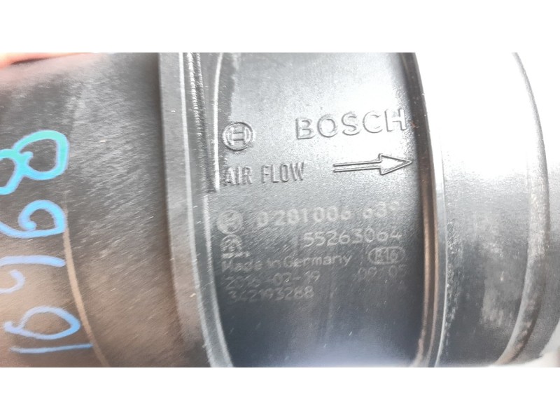 Recambio de caudalimetro para alfa romeo giulia (952) 2.2 jtdm cat referencia OEM IAM 55263064  