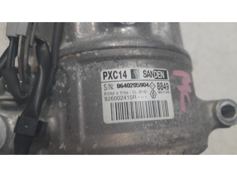 Recambio de compresor aire acondicionado para renault megane iv hatchback (b9a/m/n_) 1.5 blue dci 115 (b9a6) referencia OEM IAM 