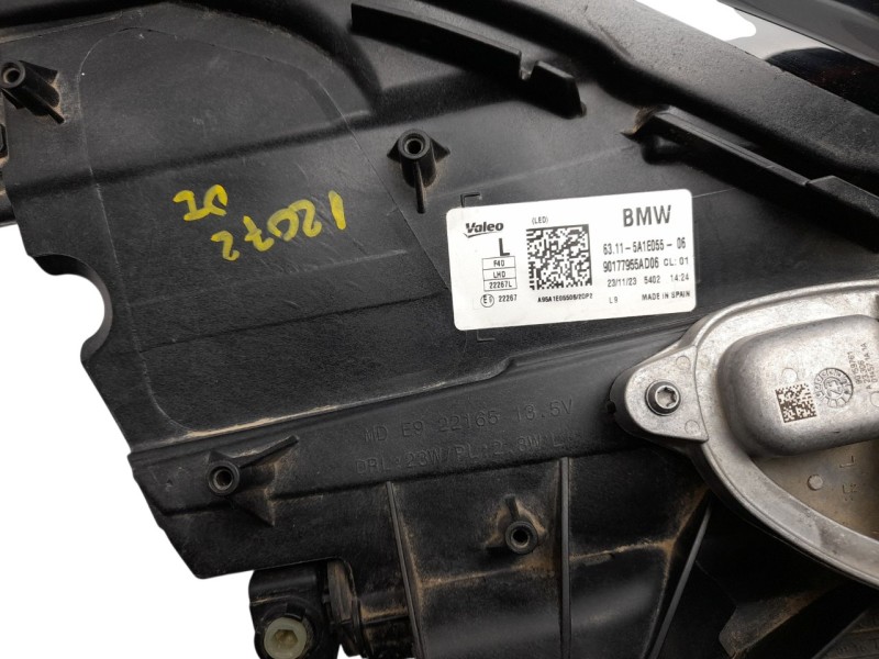 Recambio de faro izquierdo para bmw 1 (f40) 118 d referencia OEM IAM 63115A1E55  