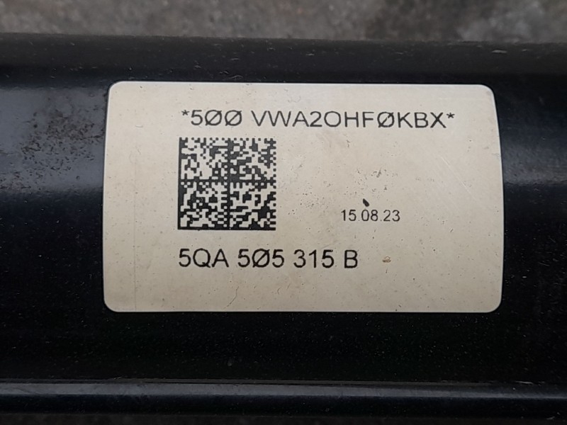 Recambio de puente trasero para volkswagen touran (5t1) 2.0 tdi referencia OEM IAM 5QA505315B  