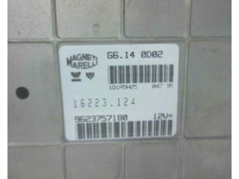 Recambio de centralita motor uce para peugeot 306 berlina 3/4/5 puertas (s2) 1.4 referencia OEM IAM 9623757180 G6140D02 16223124