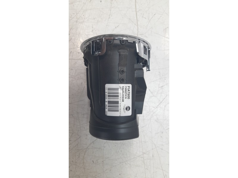 Recambio de rejilla aireadora para fiat 500 referencia OEM IAM 735627419  