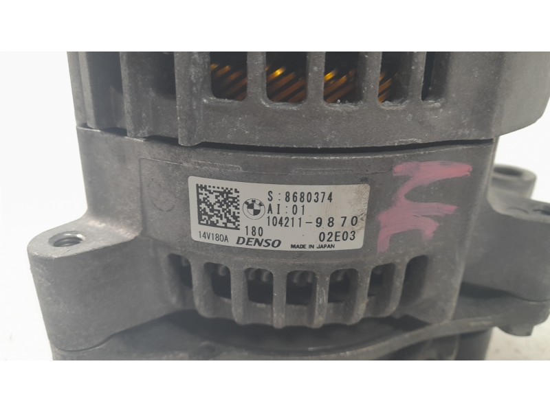 Recambio de alternador para bmw x2 (f39) sdrive 18 d referencia OEM IAM 12315A157A8  ALF670A04