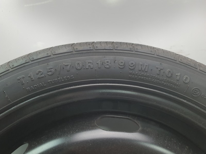 Recambio de neumatico repuesto para cupra leon (kl1, ku1, kug) 1.5 tsi referencia OEM IAM 1257018  