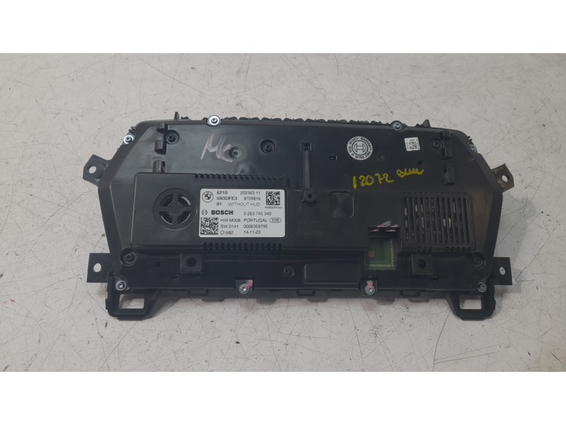 Recambio de cuadro instrumentos para bmw 1 (f40) 118 d referencia OEM IAM 62105B4A591  