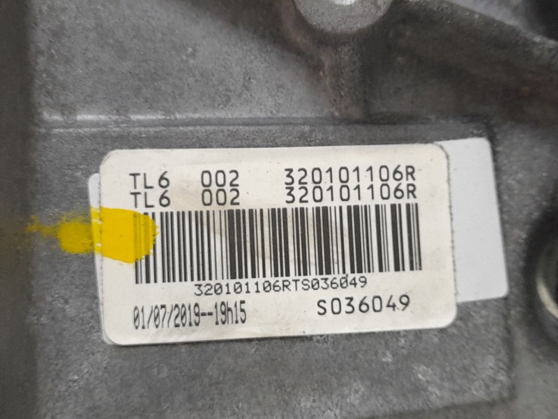 Recambio de caja cambios para renault megane iv hatchback (b9a/m/n_) 1.5 blue dci 115 (b9a6) referencia OEM IAM TL6002 320101106