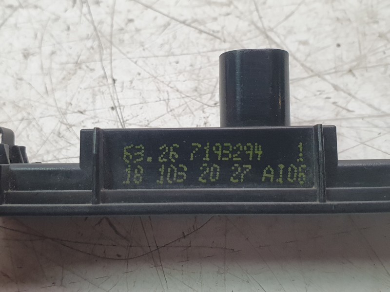 Recambio de piloto matricula para bmw x2 (f39) sdrive18d referencia OEM IAM 7193294  