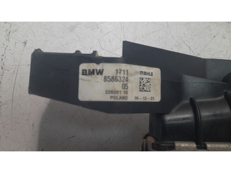 Recambio de radiador agua para bmw 1 (f40) 118 d referencia OEM IAM 17118586324  550396