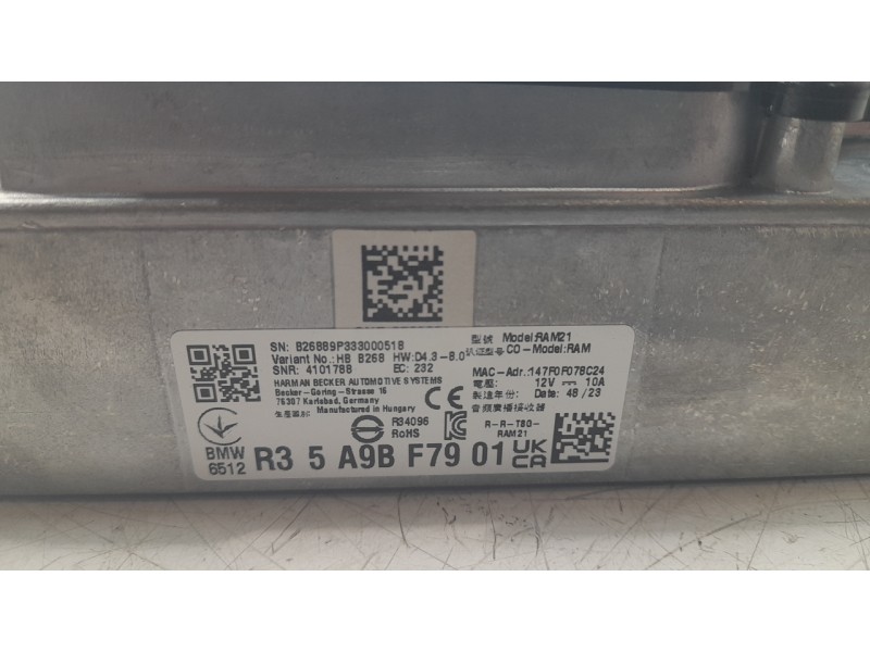 Recambio de amplificador de antena para bmw 1 (f40) 118 d referencia OEM IAM R35A9BF7901  