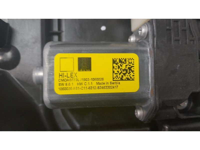 Recambio de elevalunas trasero izquierdo para bmw 1 (f40) 118 d referencia OEM IAM 5A02FA702  