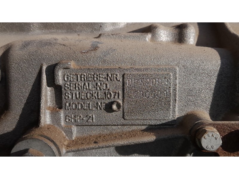 Recambio de caja cambios para bmw serie 1 berlina (e81/e87) 120i referencia OEM IAM GA6HP19Z 1071032137W6R 8293421