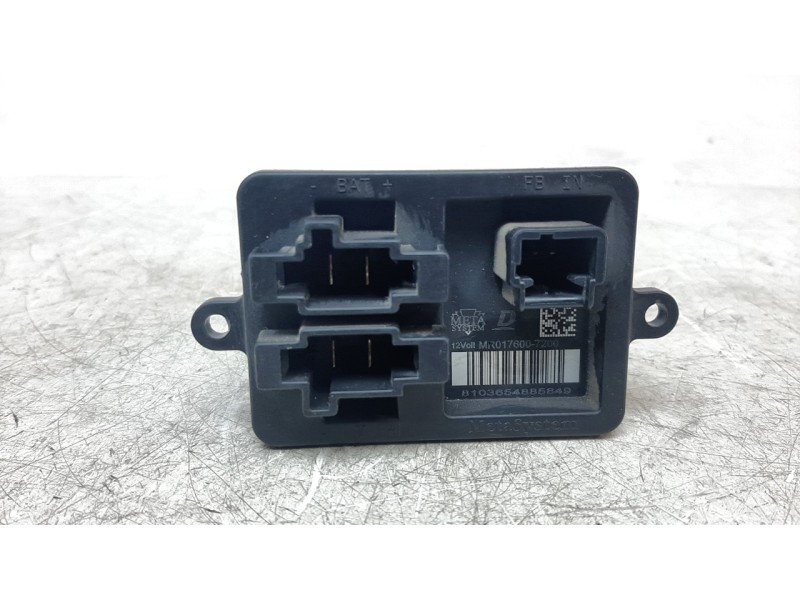 Recambio de resistencia calefaccion para renault captur limited referencia OEM IAM MR017600  
