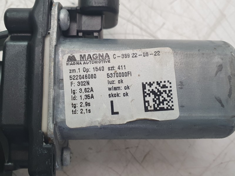 Recambio de elevalunas delantero izquierdo para fiat 500 c (312_) 1.0 mild hybrid (312.ayd1b) referencia OEM IAM 0000052204608  