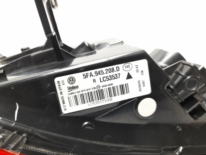 Recambio de piloto trasero derecho para cupra leon (kl1, ku1, kug) 1.5 tsi referencia OEM IAM   