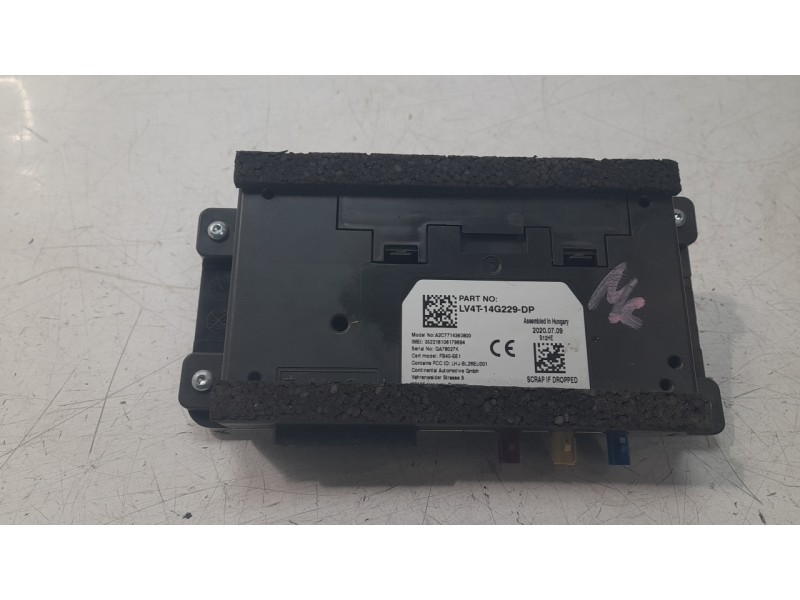 Recambio de modulo electronico para ford kuga hybrid st-line x referencia OEM IAM LV4T14G229DP  