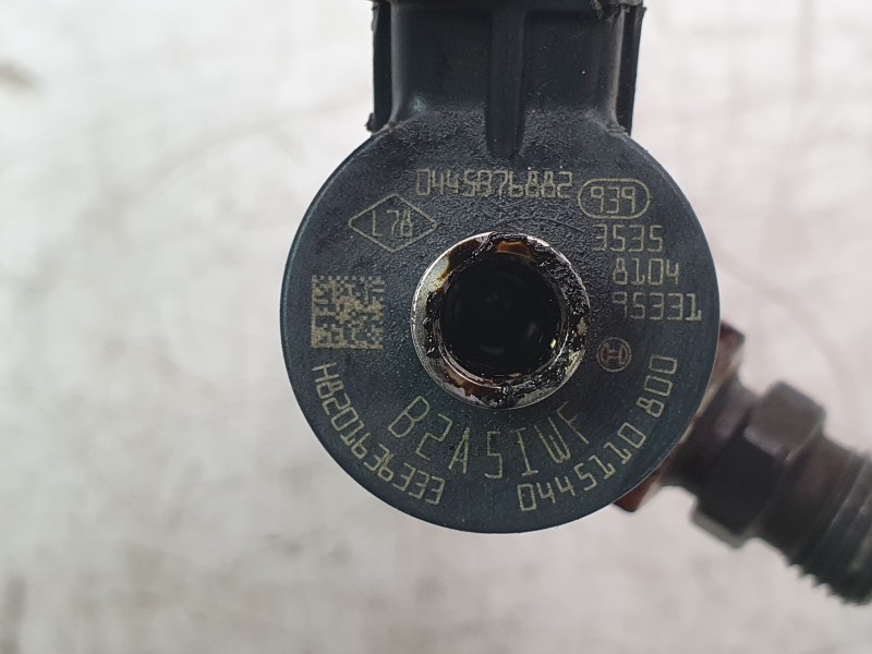 Recambio de inyector para renault megane iv hatchback (b9a/m/n_) 1.5 blue dci 115 (b9a6) referencia OEM IAM 0445876882 B2A5IWF 