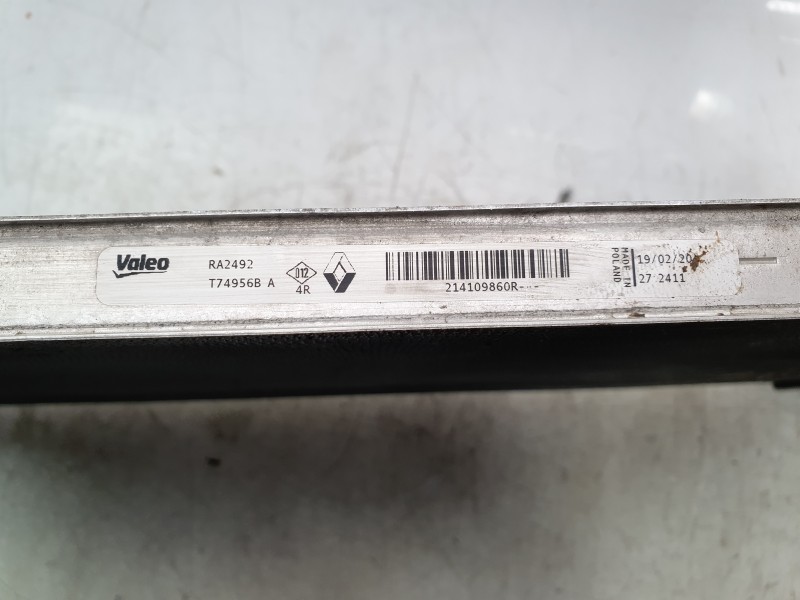 Recambio de radiador agua para renault talisman (lp_) 1.7 blue dci 120 (lpa7) referencia OEM IAM 214109860R T74956B 550324