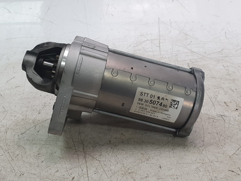 Recambio de motor arranque para citroën nuevo citroen c3 turbo 100 s&s 6v max nuevo citroen c3 turbo 100 s&s 6v max referencia O