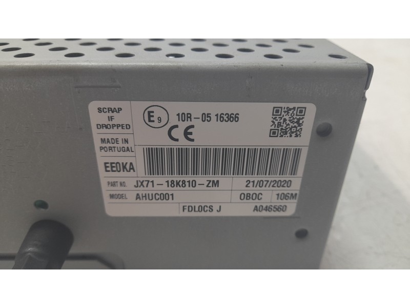 Recambio de sistema audio / radio cd para ford kuga hybrid st-line x referencia OEM IAM JX7118K810ZM  