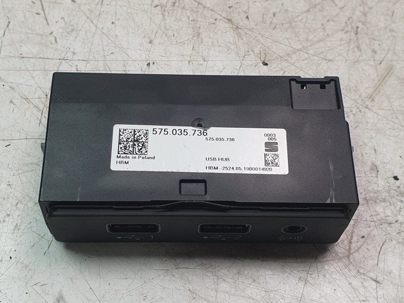 Recambio de modulo electronico para seat leon (5f1) 1.5 tsi referencia OEM IAM 575035736  