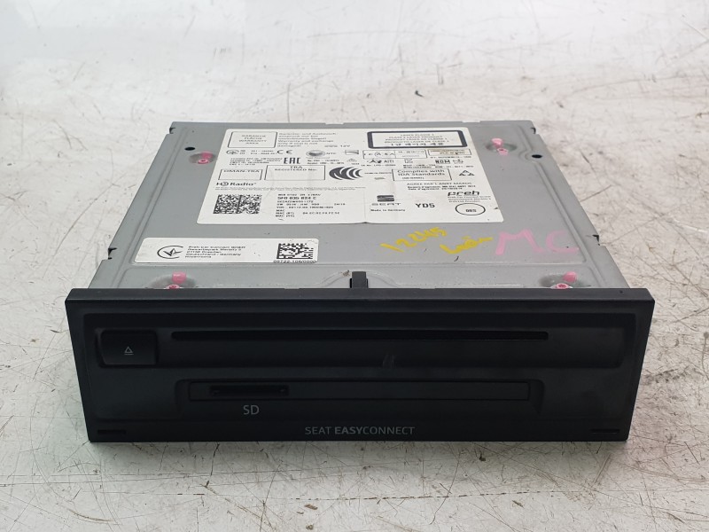 Recambio de sistema audio / radio cd para seat leon (5f1) 1.5 tsi referencia OEM IAM 5F0035824C  