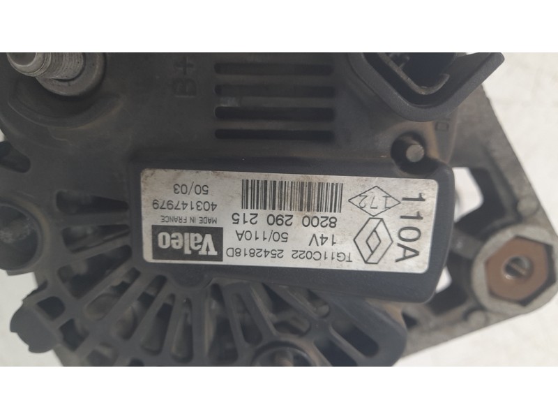 Recambio de alternador para renault scénic ii (jm0/1_) 1.9 dci (jm0g, jm12, jm1g, jm2c) referencia OEM IAM 8200290215  ALF640151