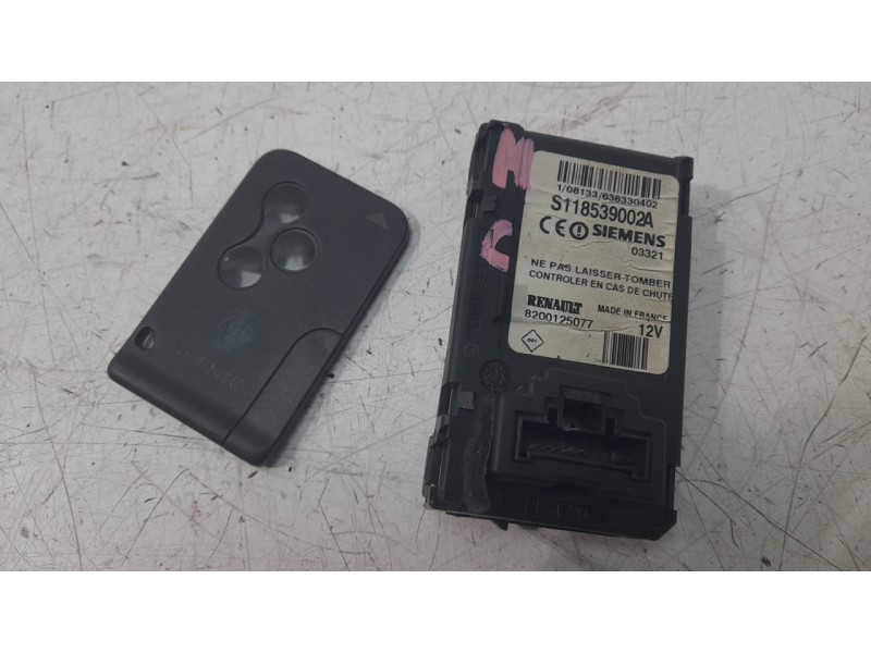 Recambio de conmutador de arranque para renault scénic ii (jm0/1_) 1.9 dci (jm0g, jm12, jm1g, jm2c) referencia OEM IAM S11853900