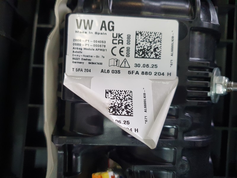 Recambio de kit airbag para cupra leon (kl1, ku1, kug) 1.5 tsi referencia OEM IAM 5FG857003P  