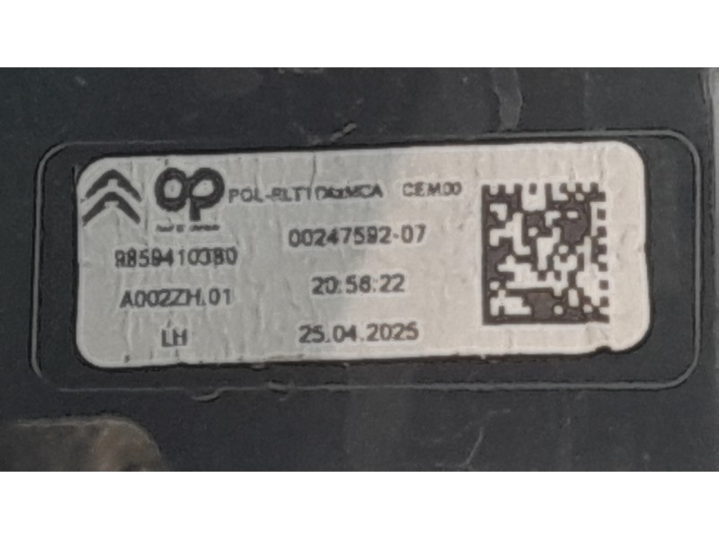 Recambio de piloto trasero izquierdo para citroën c4 iii (ba_, bb_, bc_) 1.2 puretech 130 (bahnsa, bahnsb) referencia OEM IAM 98