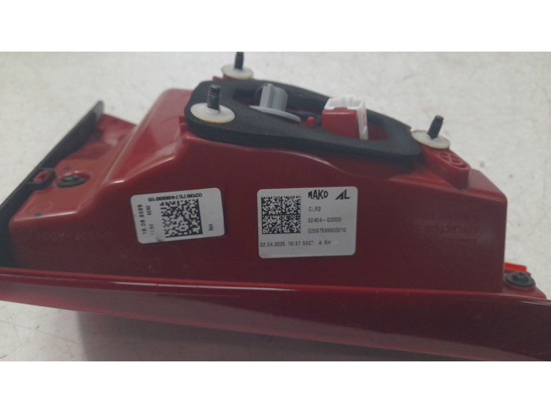 Recambio de piloto trasero derecho interior para hyundai i20 iii (bc3, bi3) 1.0 t-gdi referencia OEM IAM 92404Q0000  