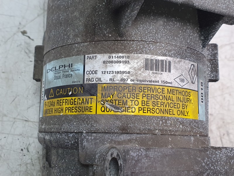 Recambio de compresor aire acondicionado para renault scénic ii (jm0/1_) 1.9 dci (jm0g, jm12, jm1g, jm2c) referencia OEM IAM 820