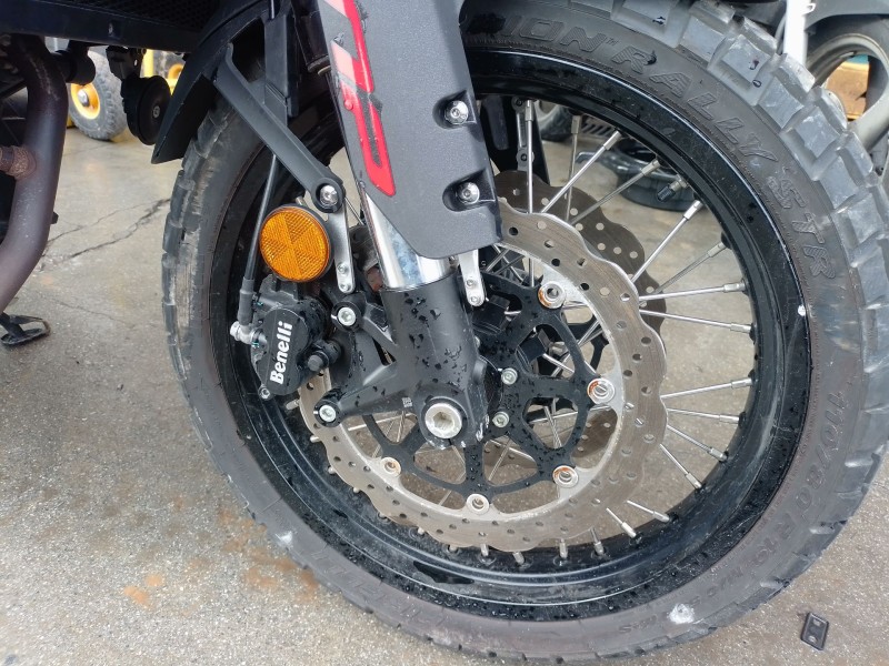 Recambio de disco freno delantero para benelli trk 702x referencia OEM IAM   