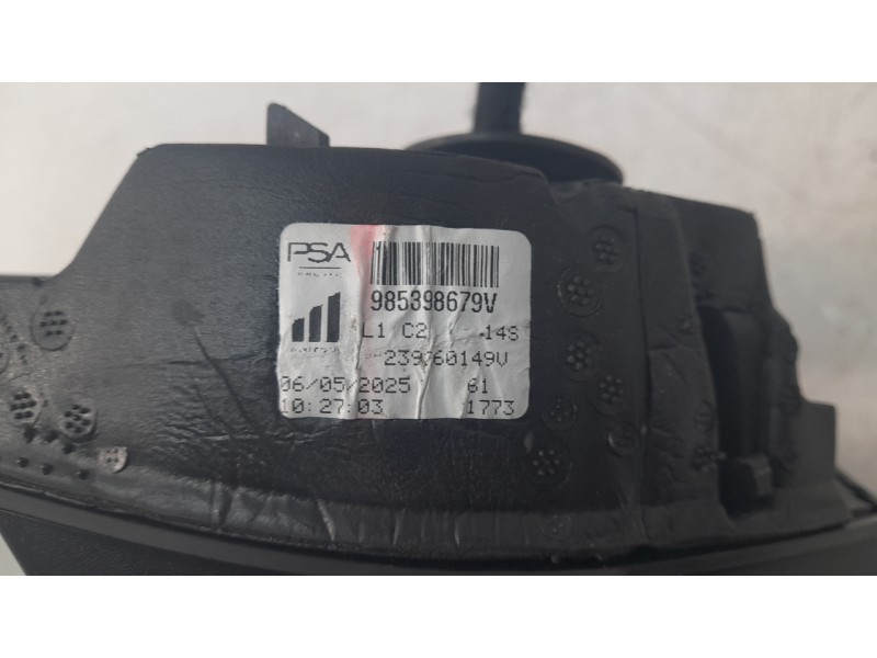 Recambio de retrovisor derecho para citroën c4 iii (ba_, bb_, bc_) 1.2 puretech 130 (bahnsa, bahnsb) referencia OEM IAM 98539867