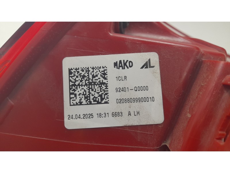 Recambio de piloto trasero izquierdo para hyundai i20 iii (bc3, bi3) 1.0 t-gdi referencia OEM IAM 92401Q0000  108405951