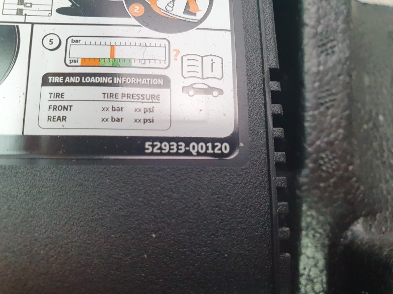 Recambio de herramientas para hyundai i20 iii (bc3, bi3) 1.0 t-gdi referencia OEM IAM 52933Q0120 52932Q0200 