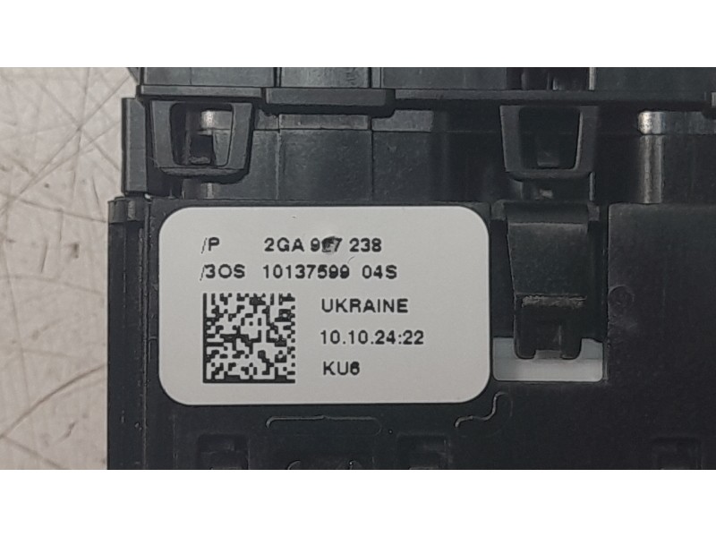 Recambio de interruptor para volkswagen t-roc (a11, d11) 1.0 tsi referencia OEM IAM 2GA927238  