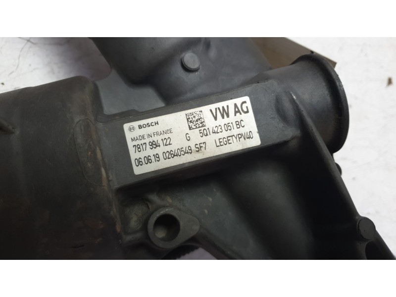 Recambio de cremallera direccion para seat leon (5f1) 1.5 tsi referencia OEM IAM 5Q1423051BC 5Q0909144AB 