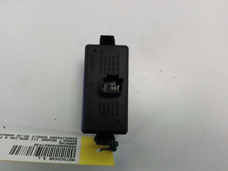 Recambio de warning para renault megane iii berlina 5 p dynamique referencia OEM IAM 8200214896A REN15300 