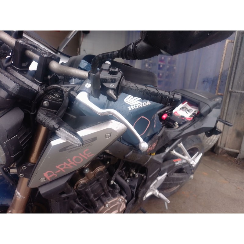 Recambio de maneta exterior delantera izquierda para honda cb (501cc - ) cb 650 r (rh08, rh02) referencia OEM IAM   
