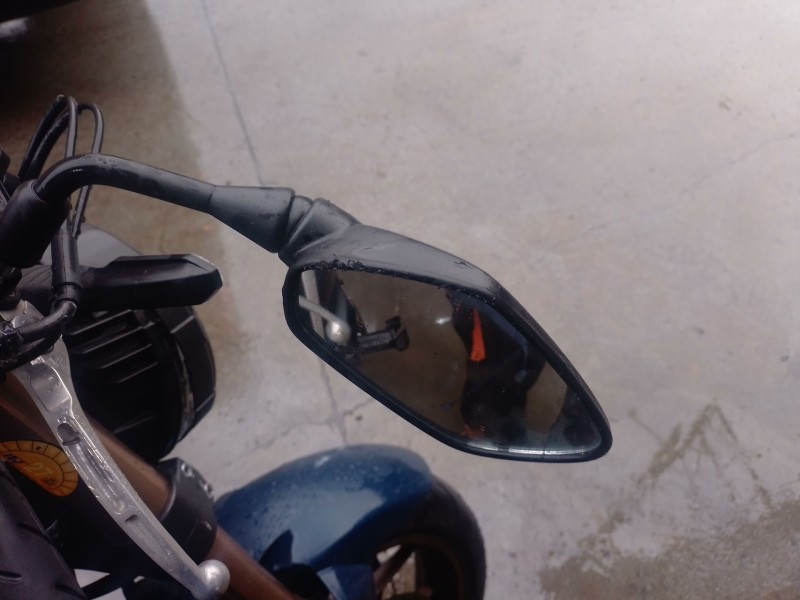 Recambio de retrovisor derecho para honda cb (501cc - ) cb 650 r (rh08, rh02) referencia OEM IAM   