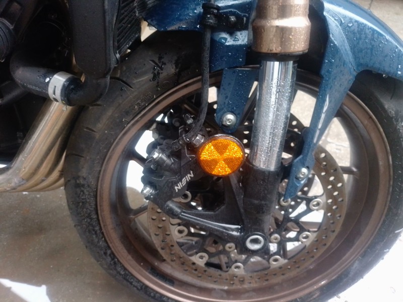 Recambio de pinza de freno delantera derecha para honda cb (501cc - ) cb 650 r (rh08, rh02) referencia OEM IAM   