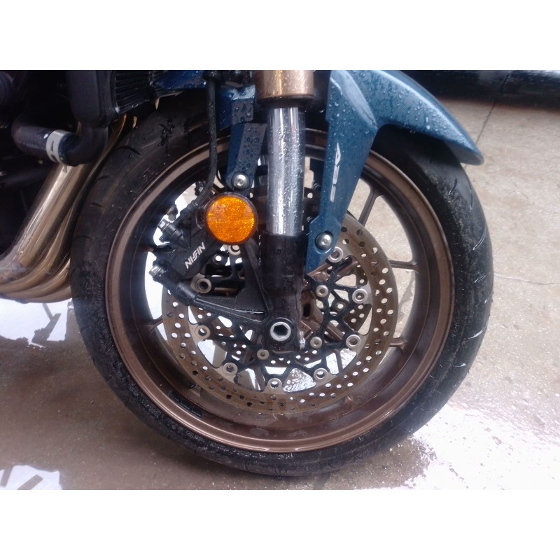 Recambio de disco de freno delantero derecho para honda cb (501cc - ) cb 650 r (rh08, rh02) referencia OEM IAM   