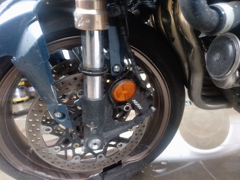 Recambio de pinza de freno delantera izquierda para honda cb (501cc - ) cb 650 r (rh08, rh02) referencia OEM IAM   