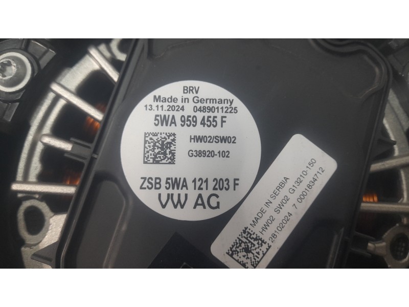 Recambio de electroventilador para volkswagen t-roc (a11, d11) 1.0 tsi referencia OEM IAM 5WA121203F  