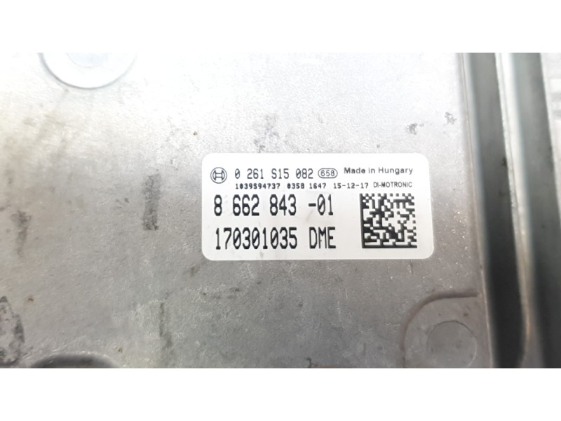 Recambio de centralita motor uce para mini clubman (f54) cooper referencia OEM IAM 8662843 0261S15082 