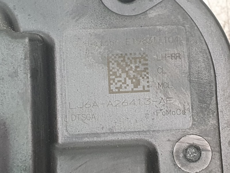 Recambio de cerradura puerta trasera izquierda para ford kuga iii (dfk) 2.5 fhev referencia OEM IAM JX7AA26413DF  