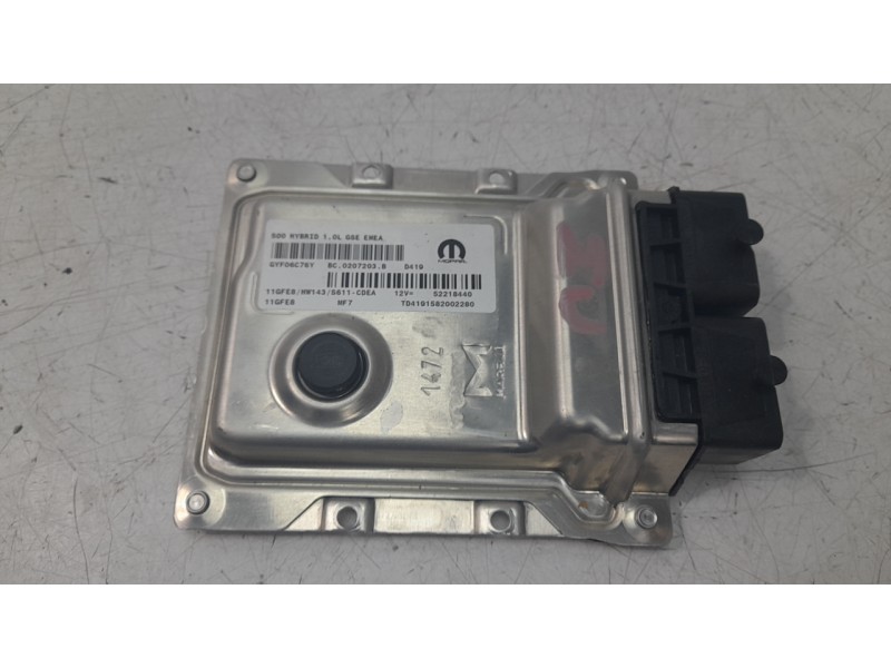 Recambio de centralita motor uce para fiat 500 c (312_) 1.0 mild hybrid (312.ayd1b) referencia OEM IAM 0000052045262  